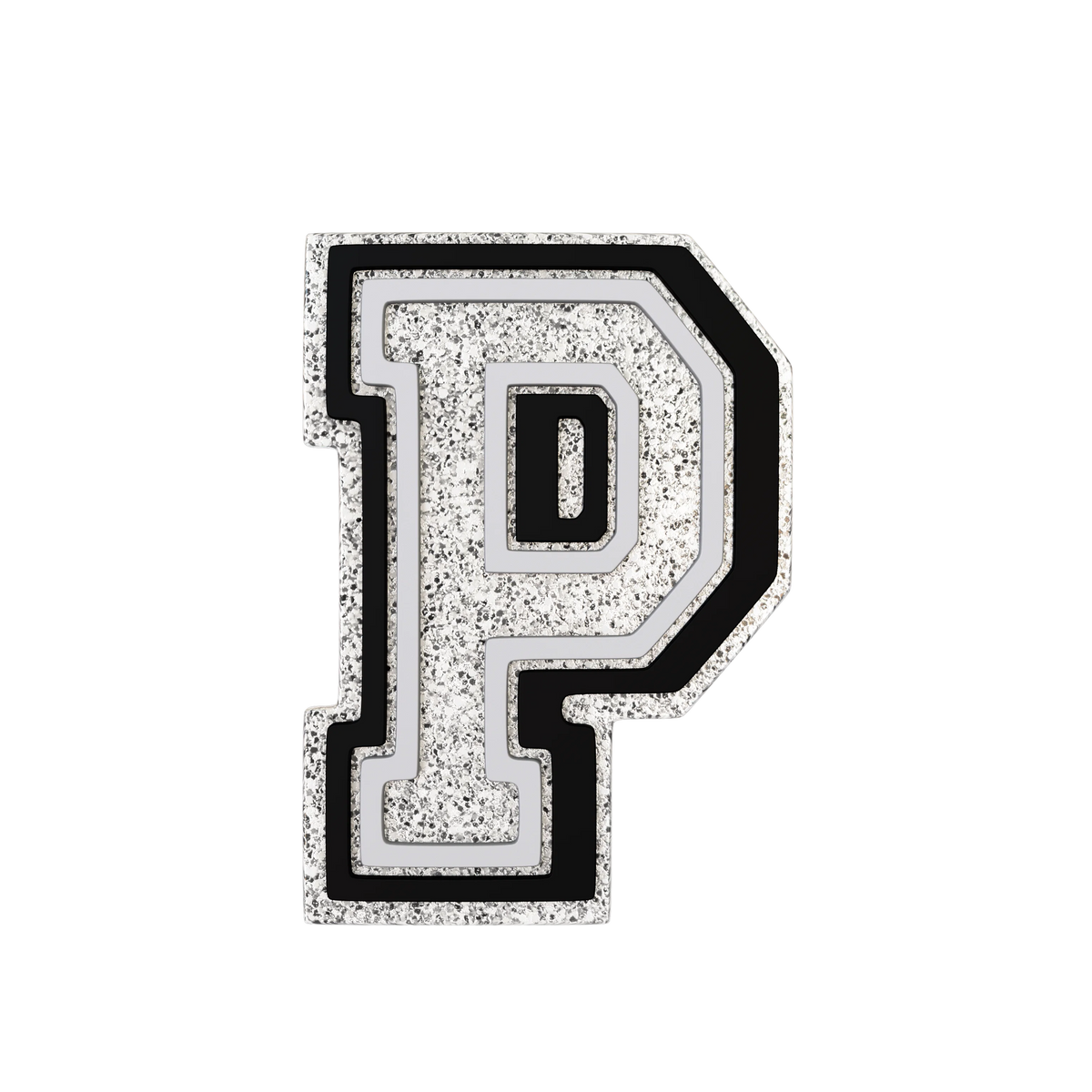 Budz | Silver Letter P