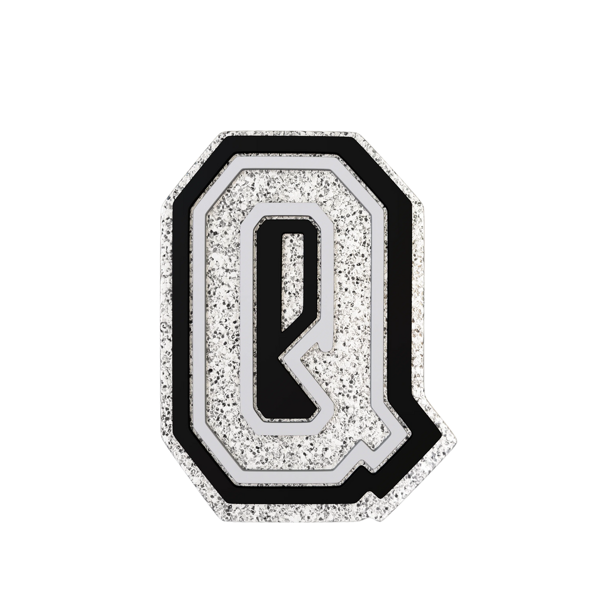 Budz | Silver Letter Q